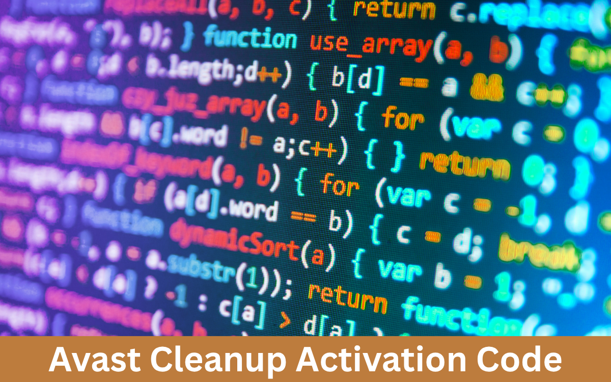 Avast Cleanup Activation Code