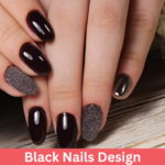 Black Nails Design