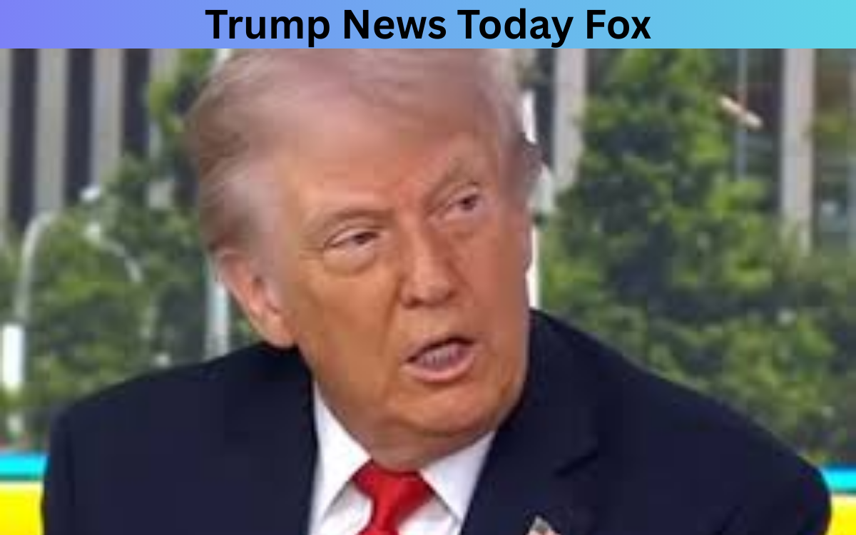 Trump News Today Fox