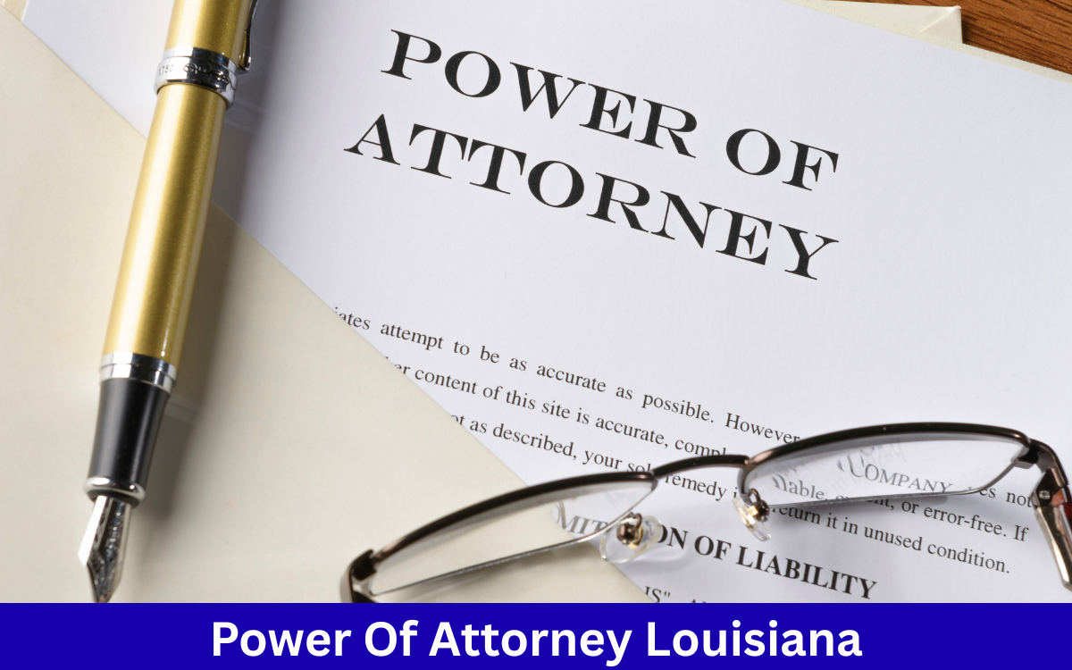 Power Of Attorney Louisiana