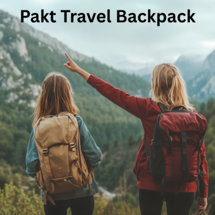 Pakt Travel Backpack