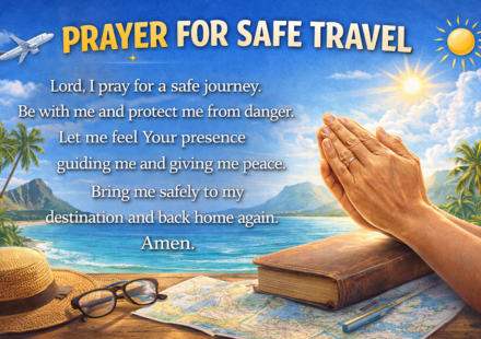 Prayer For Safe Travel