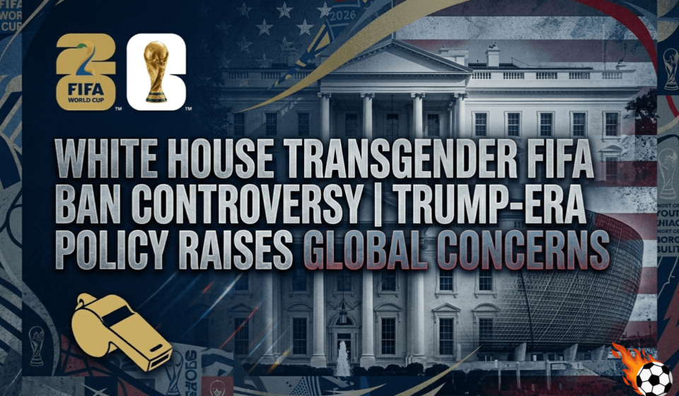 White House Transgender FIFA Ban Controversy Trump-Era Policy Raises Global Concerns